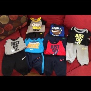 Infant boys Nike two piece outfits